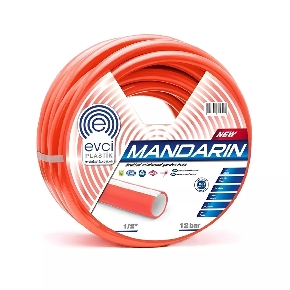 Шланг для полива Evci Plastik Mandarin 3/4" (20 мм) 50 м