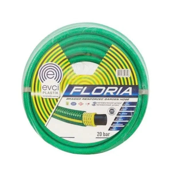 Шланг для полива EVCI FLORIYA 1" (25 мм) 20 м