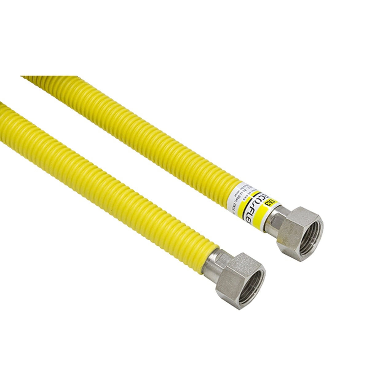Газовый шланг Eco-flex Супер ВВ 3/4"x3/4" 0,4м нержавеющая сталь (GS2FF040)