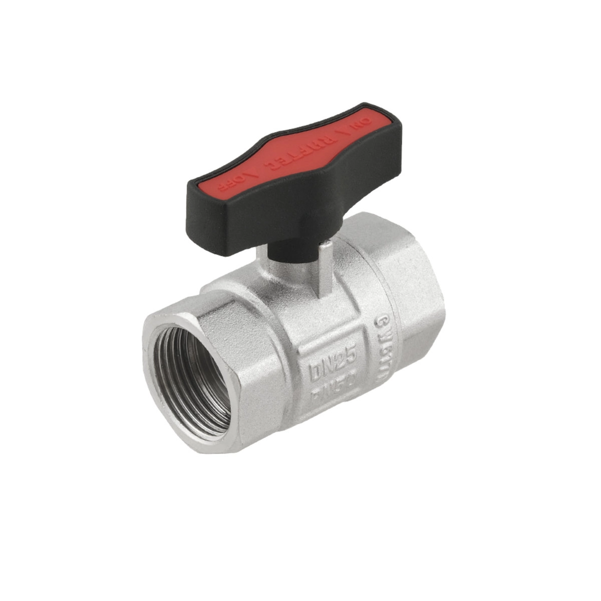 Шаровой кран Raftec 1″ ВВ прямой, латунь (GRDV031)