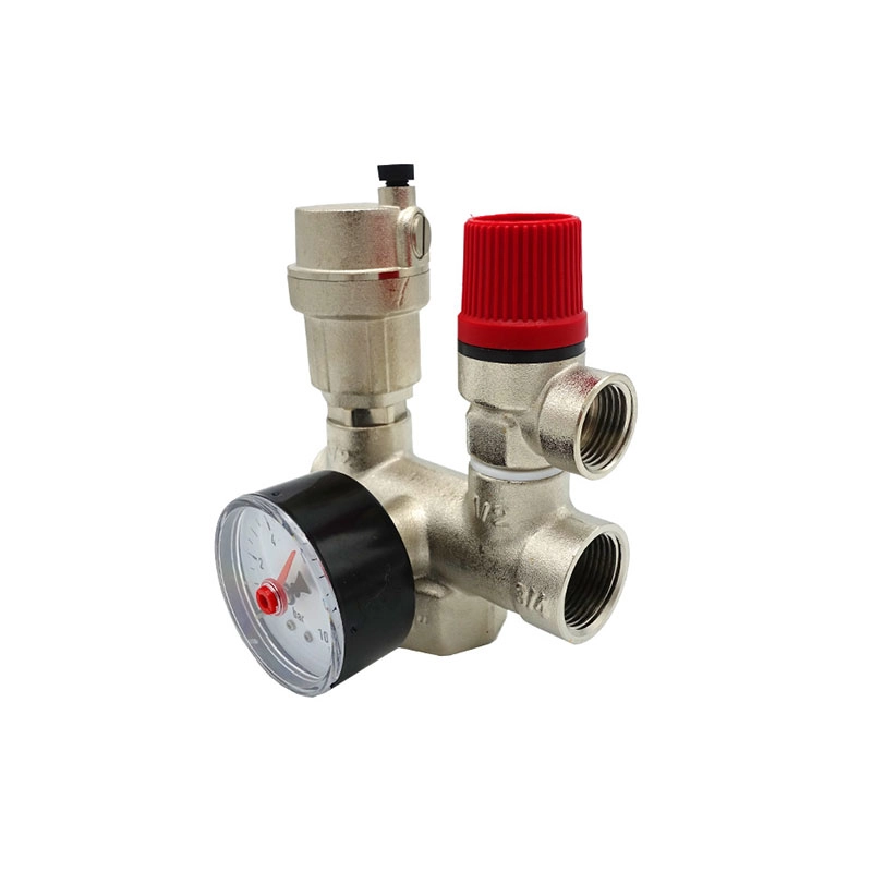 Группа безопасности котла RSk COMPACT CW617 1" угловая, лаутнь (RS-704)