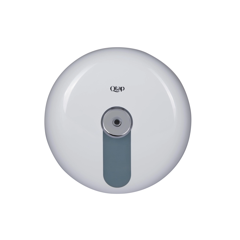 Диспенсер для бумажных полотенец Qtap Pohodli пластик, белый (QT172WH42906)