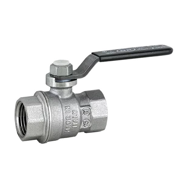 Шаровой кран Officine Rigamonti Aurea 3/4″x3/4″ ВВ прямой, латунь (1100.020)