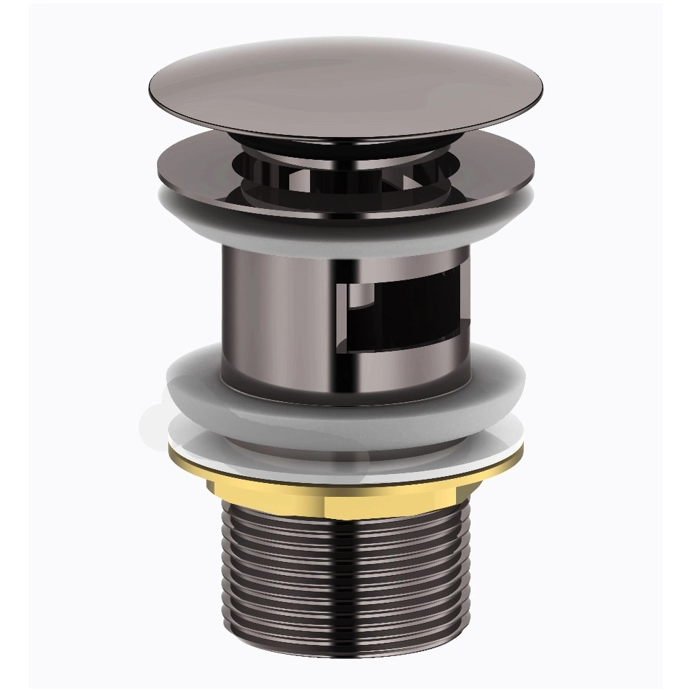 Донный клапан Imprese Brenta 1 1/4″ для раковины, графит (ZMK091908500)