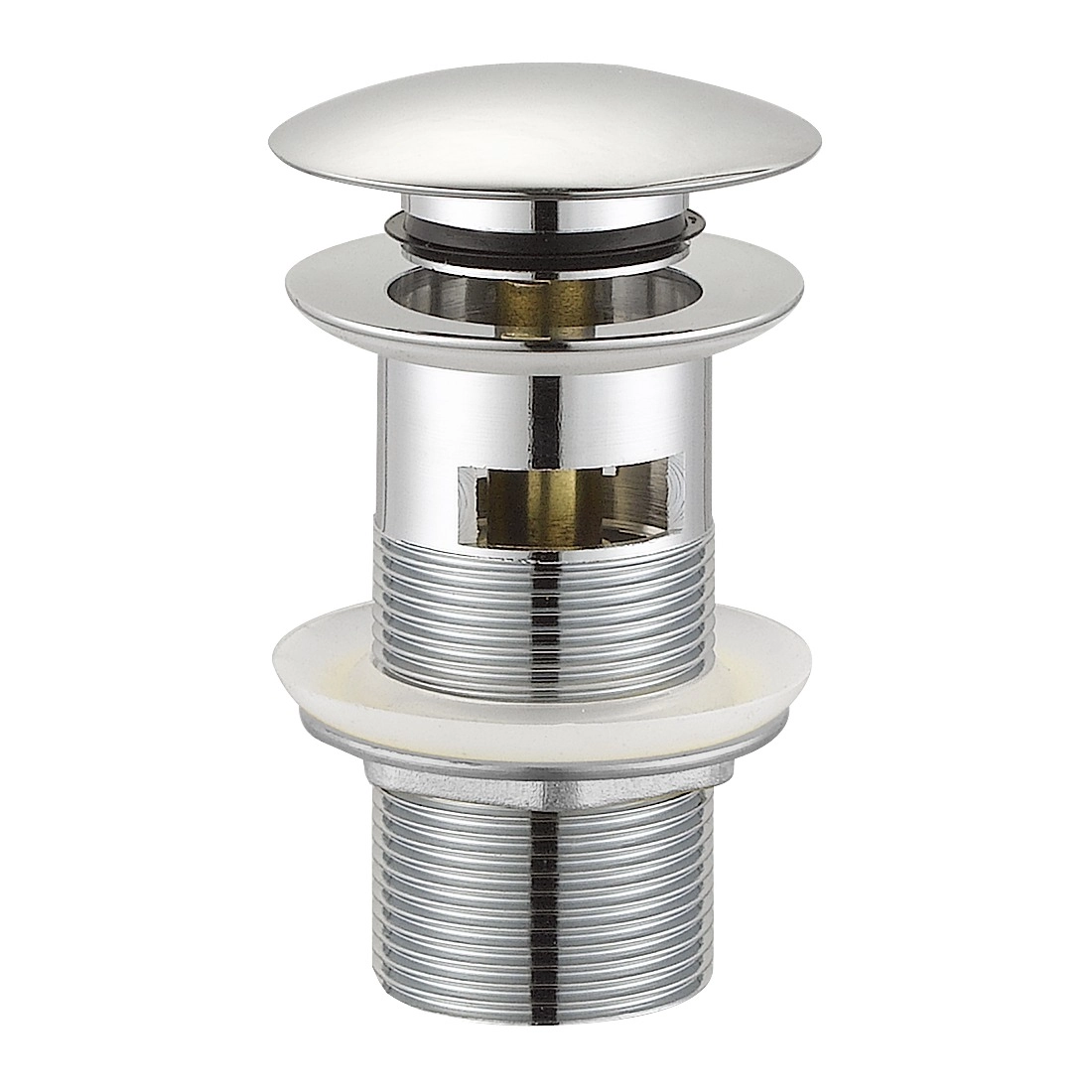 Донный клапан VOLLE 1 1/4″ для раковины, хром (9000.104401)