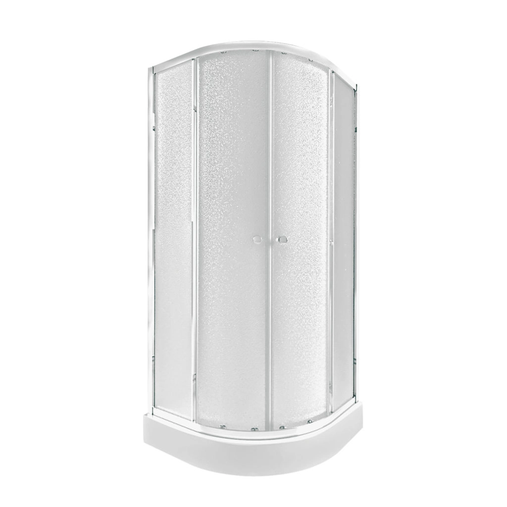 Душевая кабина Qtap Presto 197x80x80 стекло 5 мм, с поддоном Robin 308812C (PRECRM1088AP5SET)