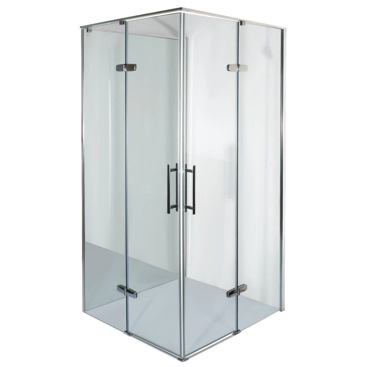 Душевая кабина BRAVO WDA N90TC 185x90x90 стекло 6 мм, без поддона, хром