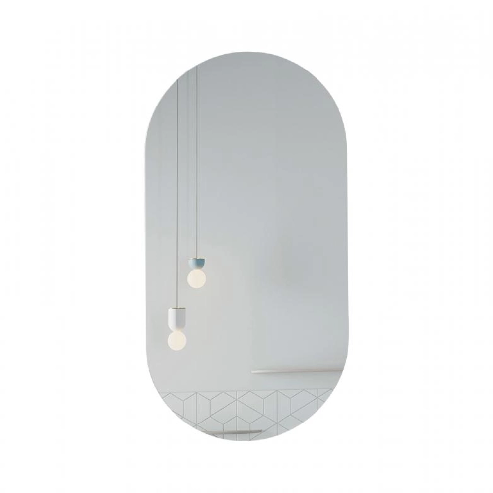 Зеркало Qtap Scorpio 500х900 с LED-подсветкой, кнопочный выключатель (QT14783001W)