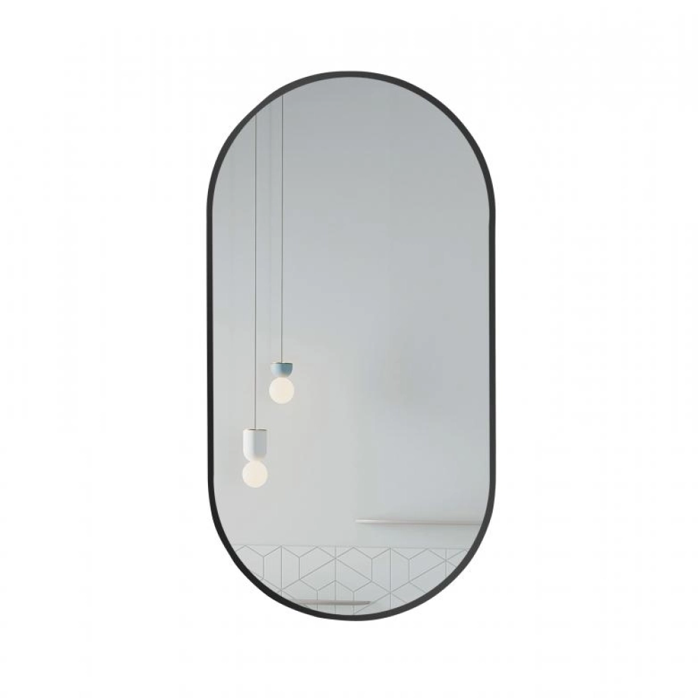 Зеркало Qtap Scorpio 500х900 с LED-подсветкой, кнопочный выключатель (QT14787001B)