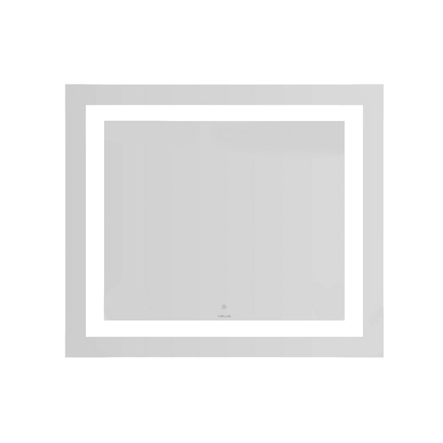 Зеркало для ванной комнаты VOLLE LUNA 700x800 прямоугольное, с LED-подсветкой (1648.53127800)