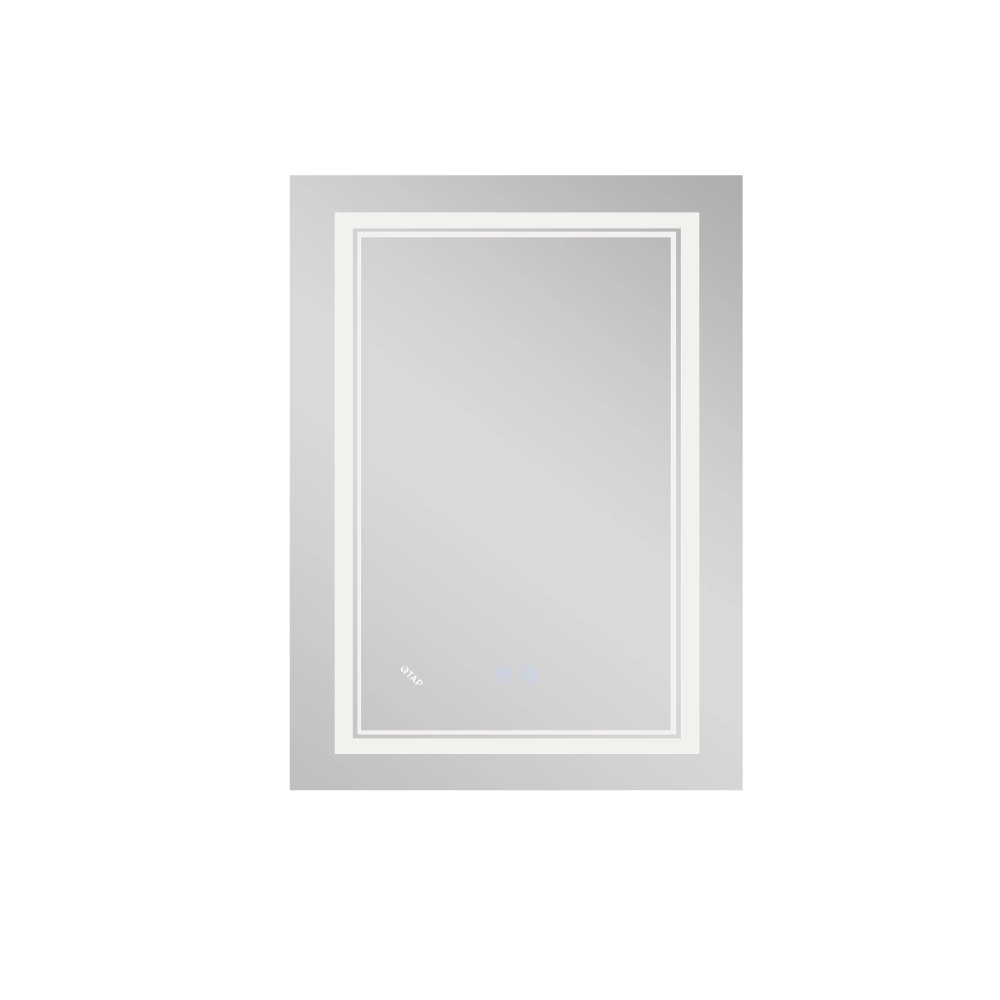 Зеркало для ванной комнаты Qtap Cardinal 650х900 прямоугольное с LED-подсветкой (QT0478C6590)