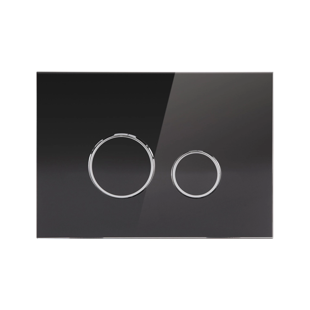 Кнопка для инсталляции Qtap Nest круглая, черный (QT0111V1163GB)