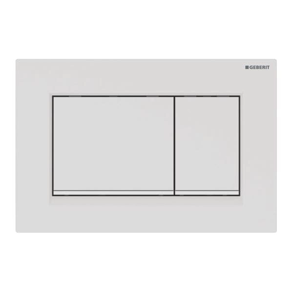 Кнопка для инсталляции Geberit Sigma30 прямоугольная, белый (115.883.01.1)