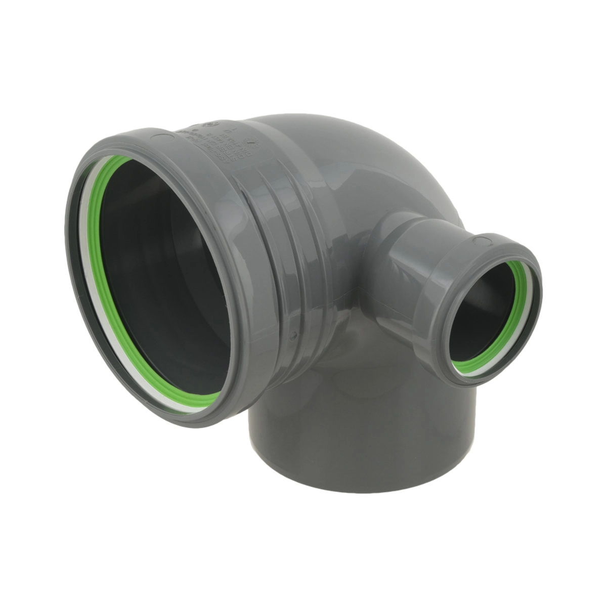 Отвод канализационный ASG HTR 110х50х90 мм 90°