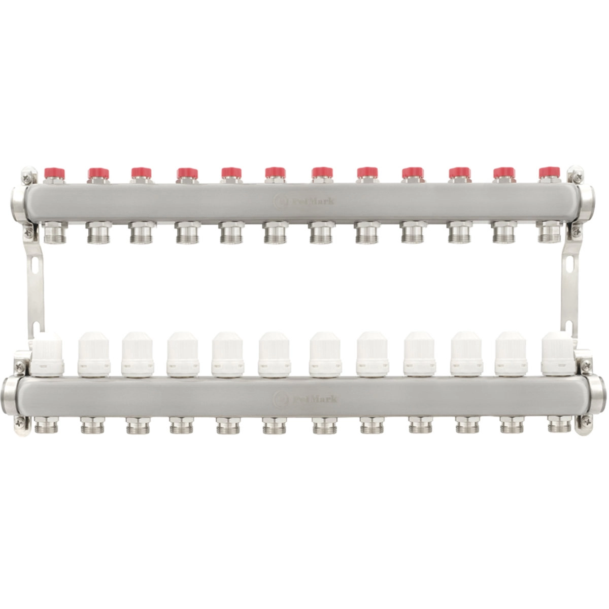 Коллектор теплого пола Polmark 1″3/4″ c 12 выходами (PSMR112)