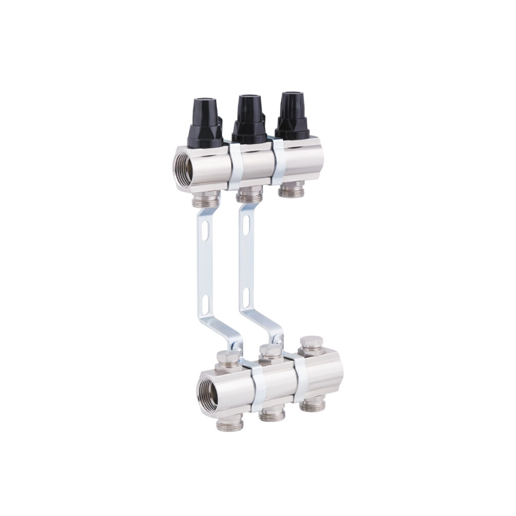 Коллектор теплого пола Thermo Alliance Forte 1"х3/4" 3 выхода (SF002W3)