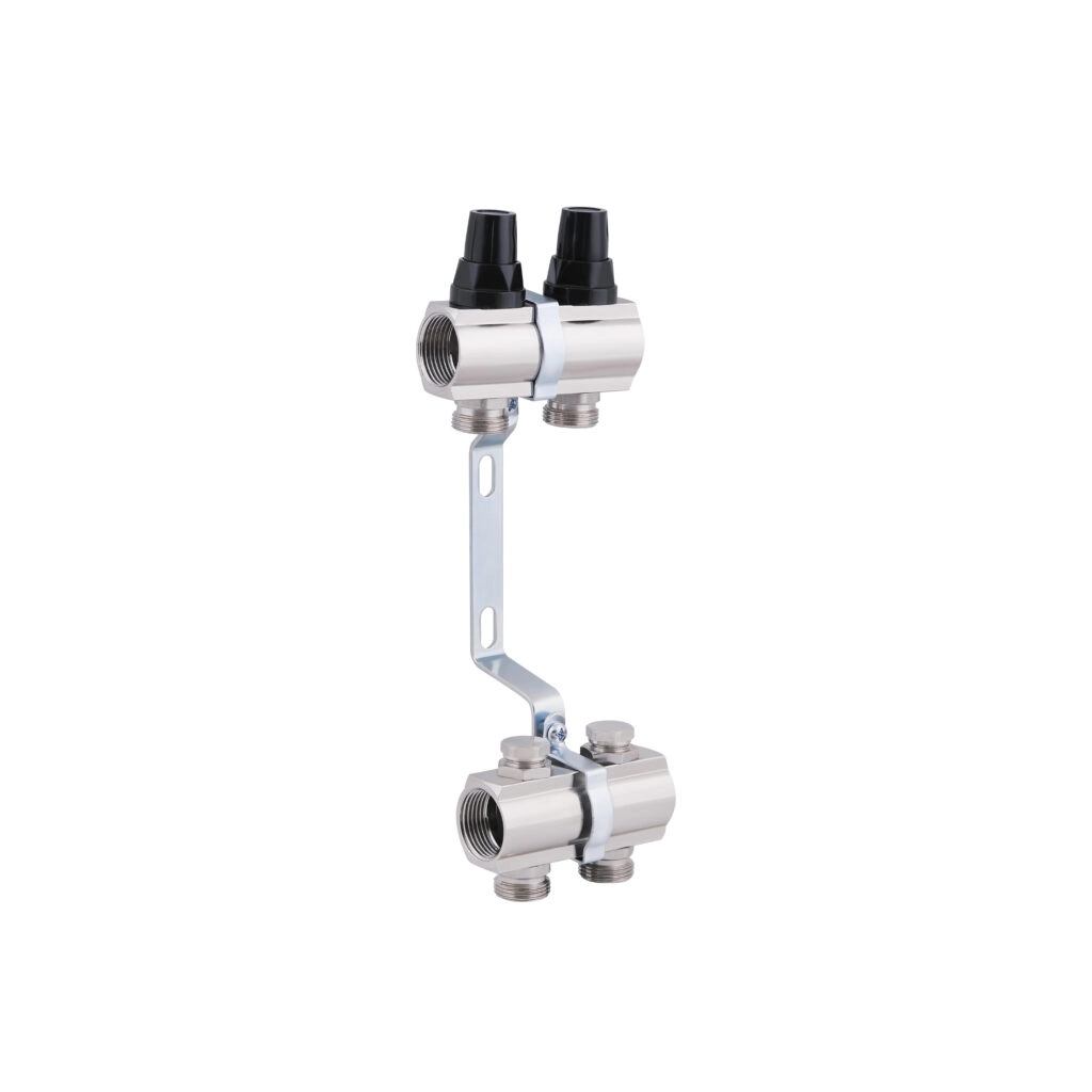 Коллектор теплого пола Thermo Alliance Forte 1″x3/4″ 2 выходов, без расходомеров (SF002W2)