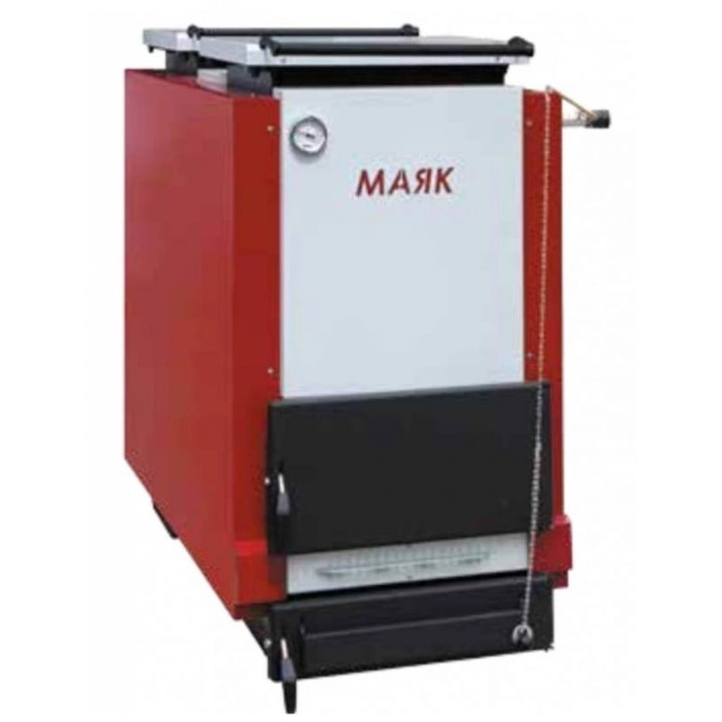 Котел длительного горения МАЯК КТШ-20 ECO LONG BURNING 20 кВт 200м2 с ручным управлением