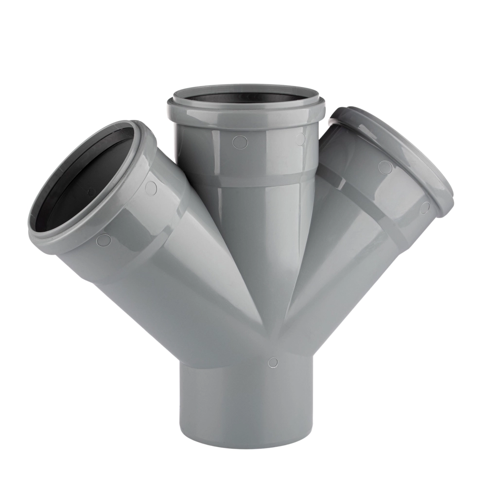Крестовина канализационная TA Sewage 110 мм 45° (CZ110017)