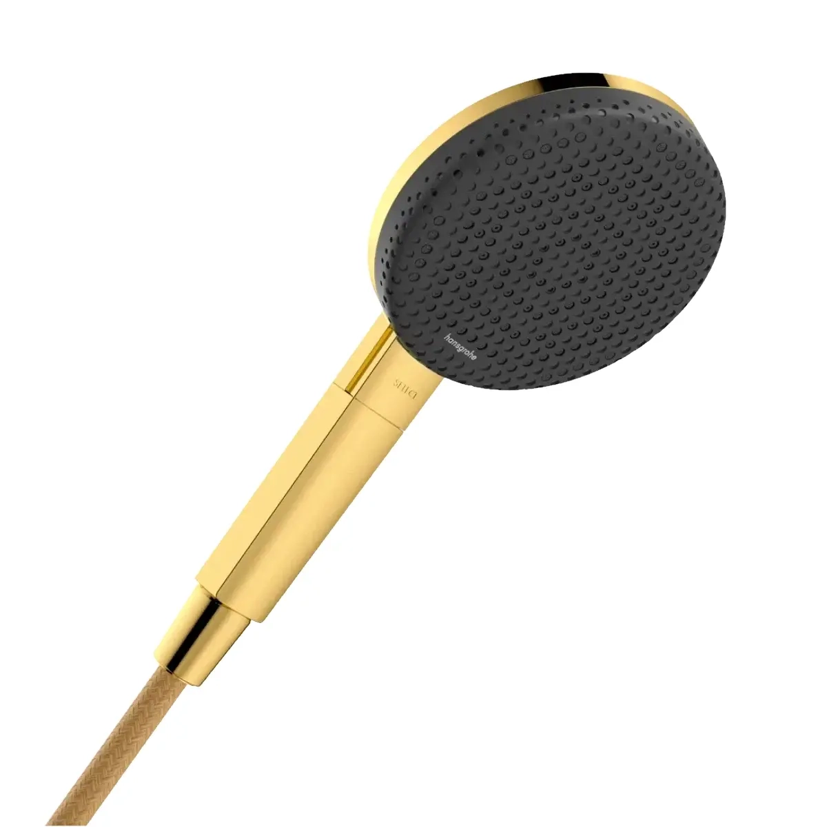 Лейка для душа Hansgrohe Raindance Alive Select S пластик, золото (24500990)