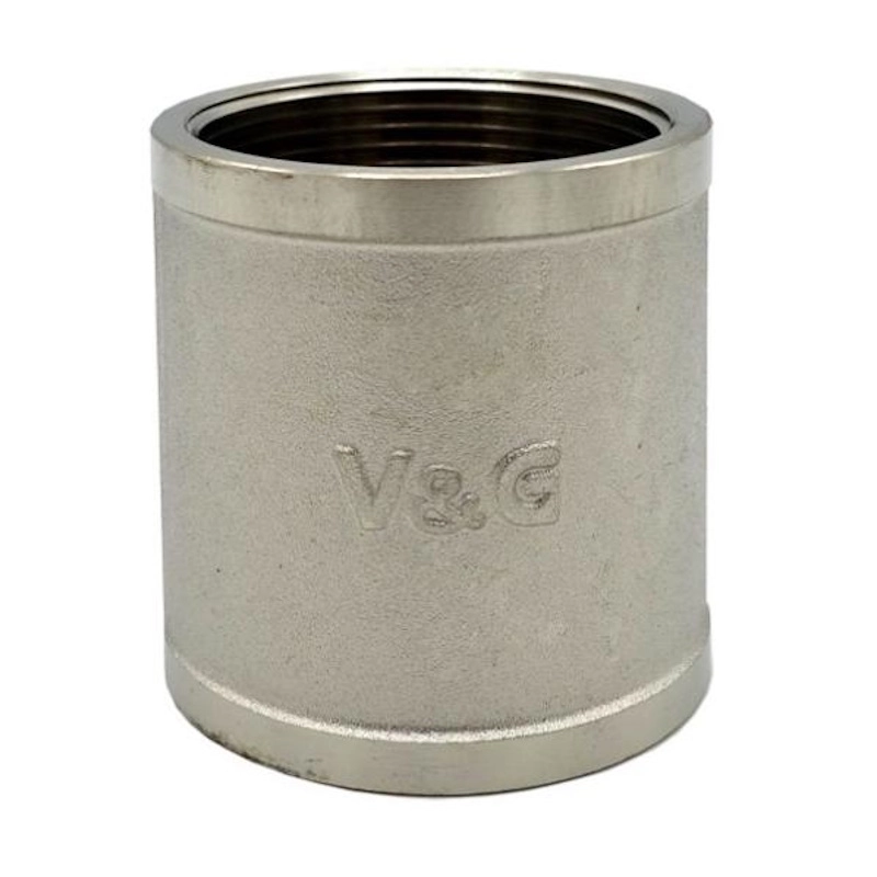Муфта V&G 1/2" ВВ никелированная