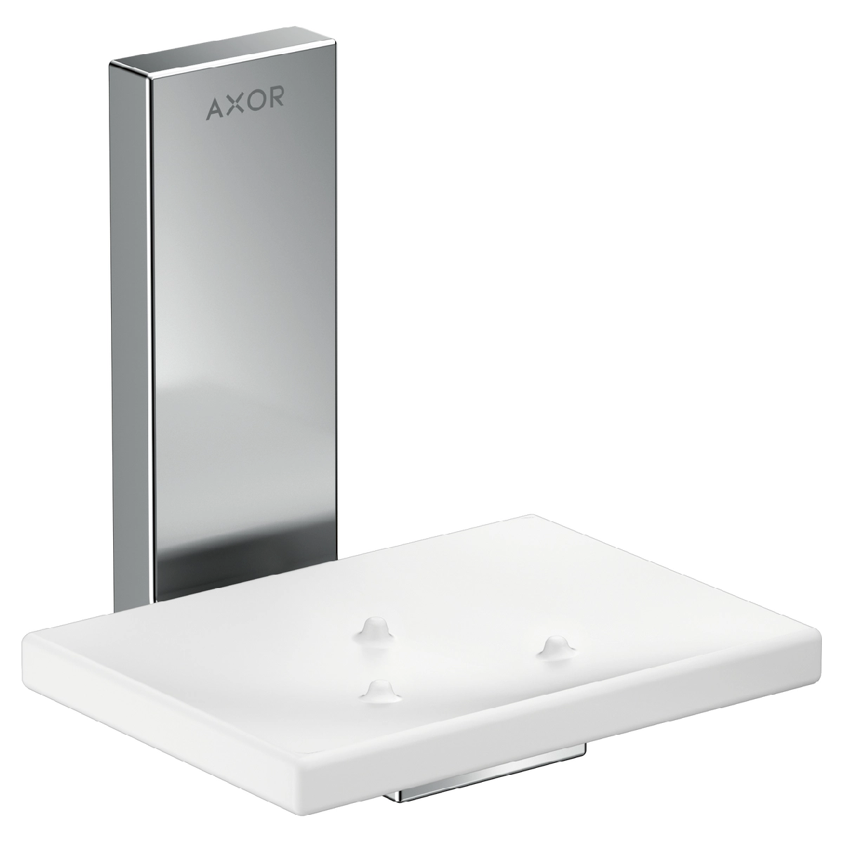 Мыльница Axor Universal Rectangular настенная, стекло, хром (42605000)