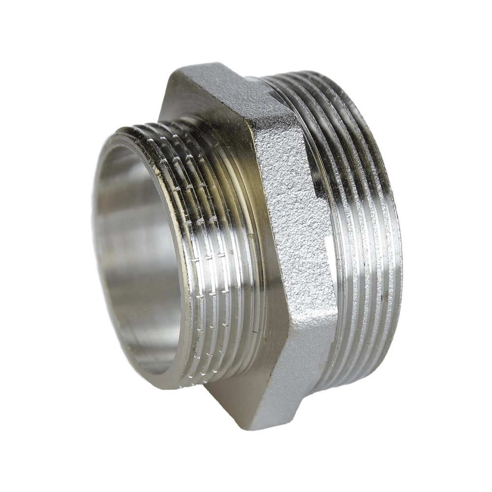 Ниппель латунный VLMZ А0545А(нк) 2" x 1 1/2"