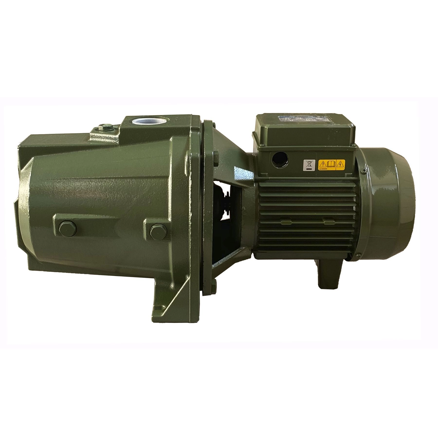Насос поверхностный Saer M-600C 230В 1,1 кВт H 48 м Q 167 л/мин самовсасывающий