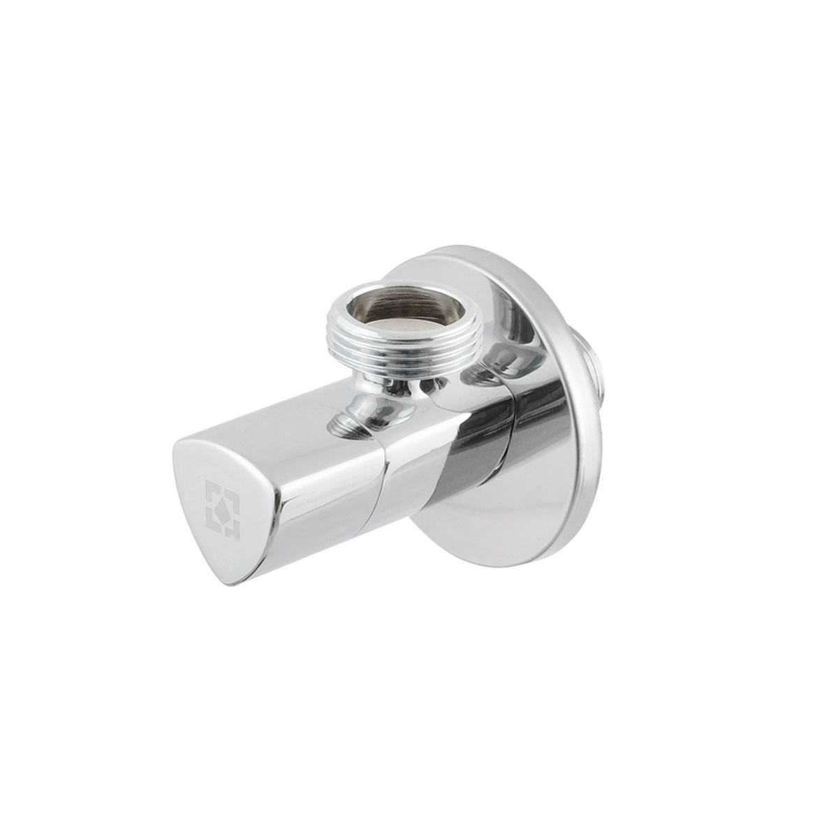 Приборный кран Raftec Relo 1/2"x3/4" НН угловой, латунь (VKE80102)