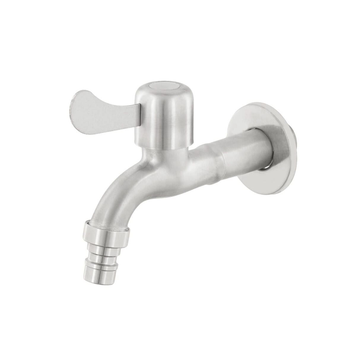 Приборный кран Venta 1/2″ угловой, нержавеющая сталь (VO723PS)