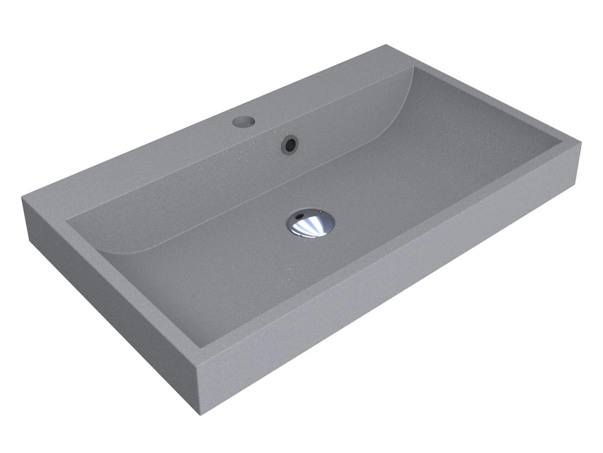 Умывальник Miraggio VARNA 700x420 MIRASTONE GRAY