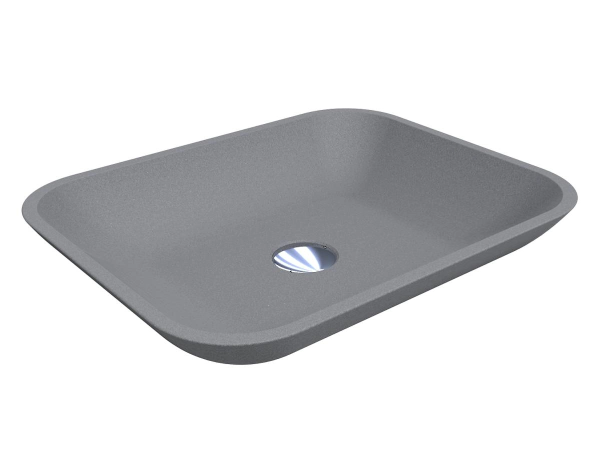 Умывальник Miraggio MARTEEN 500x450 MIRASTONE  GRAY