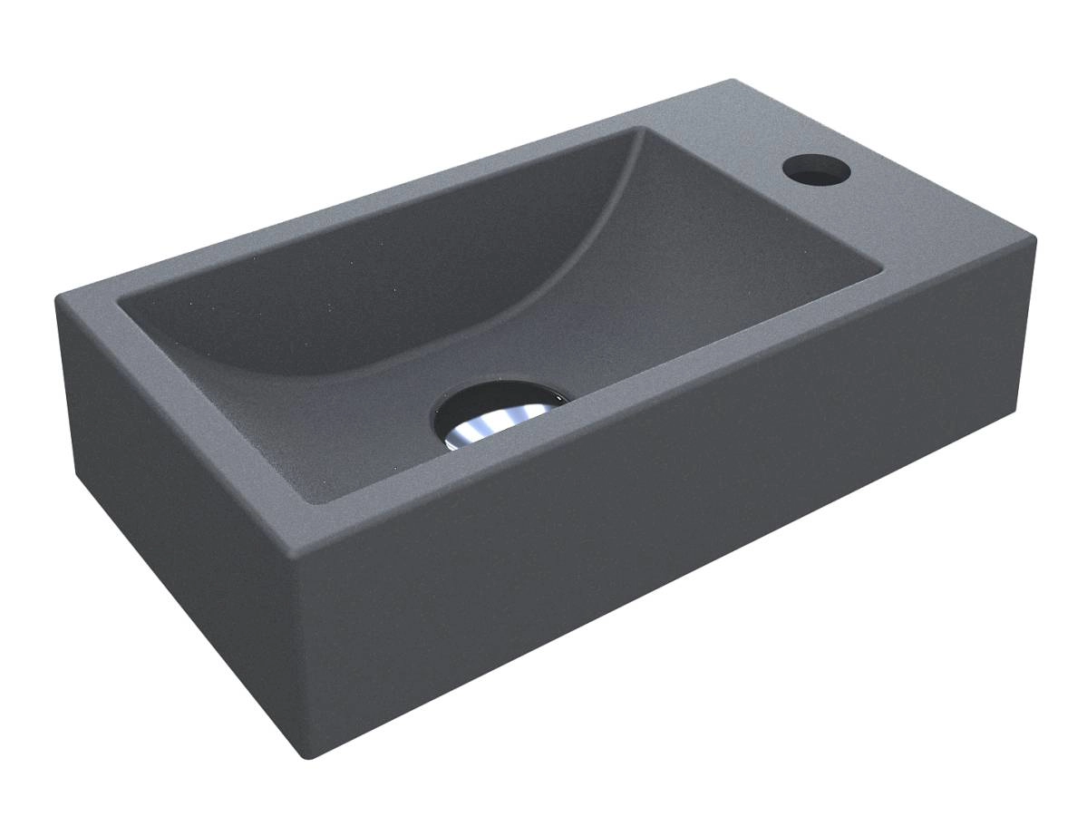 Умывальник Miraggio FARO 400x220 MIRASTONE GRAY