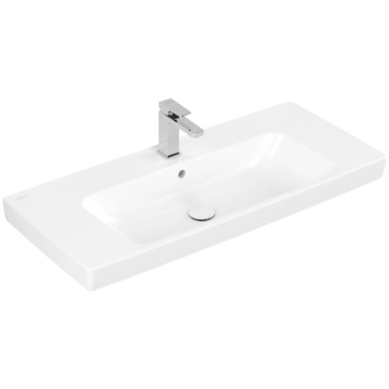 Раковина подвесная Villeroy&Boch Architectura 1000x445 прямоугольная, белая (4A87A501)