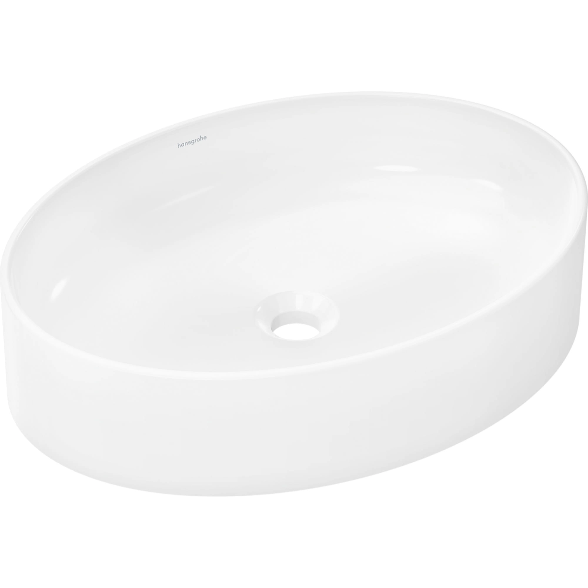 Умывальник накладной Hansgrohe Xuniva D 550x400 овальный, белый (60165450)