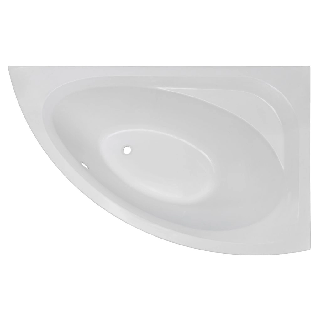 Ванна пристенная Imprese Blatna 170x100 акриловая, белая глянцевая