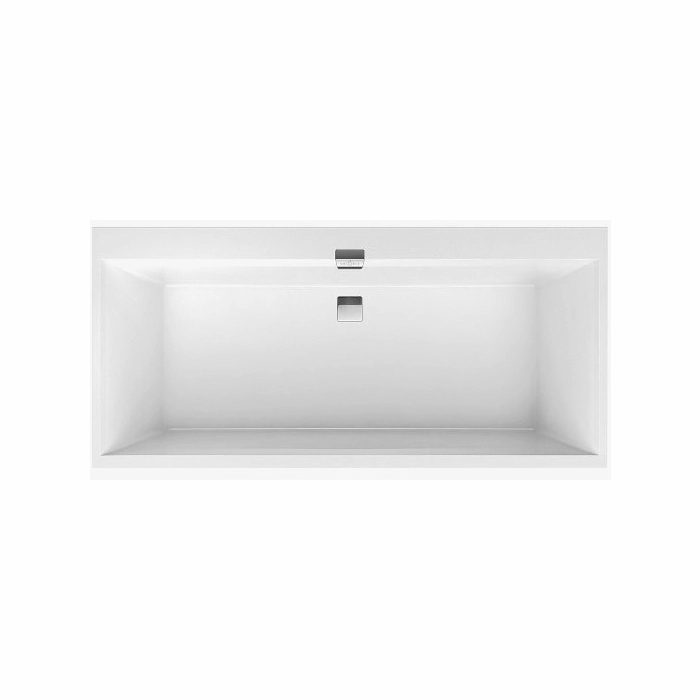 Ванна врезная Villeroy&Boch Squaro Edge 170x75 искусственный камень, белая глянцевая (UBQ170SQE2DV-01)