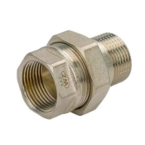Сгон-американка латунная WEZER 1"