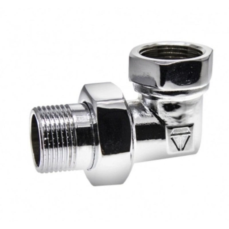 Американка угловая HLV 3/4″ НВ латунь