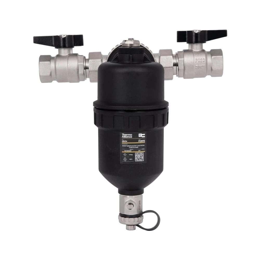 Дешламатор для котлов Thermo Alliance Forte 1 1/4″ ВВ с магнитом, латунь (TAF400G32)