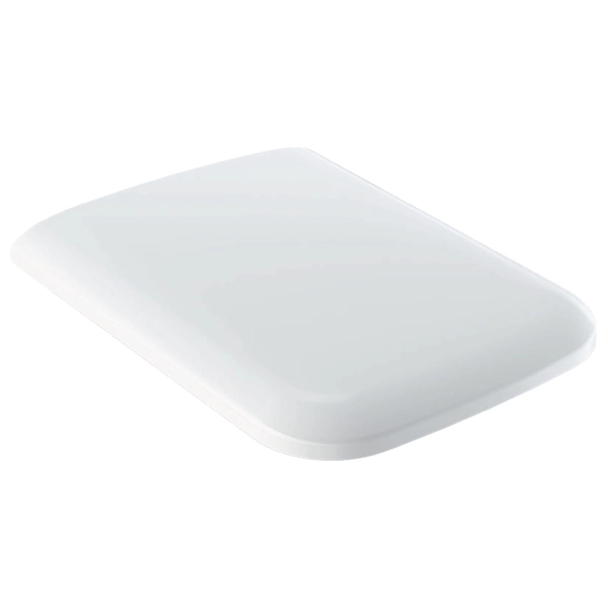 Сиденье для унитаза Geberit Icon Square с микролифтом Slow-closing, белое (500.837.01.1)