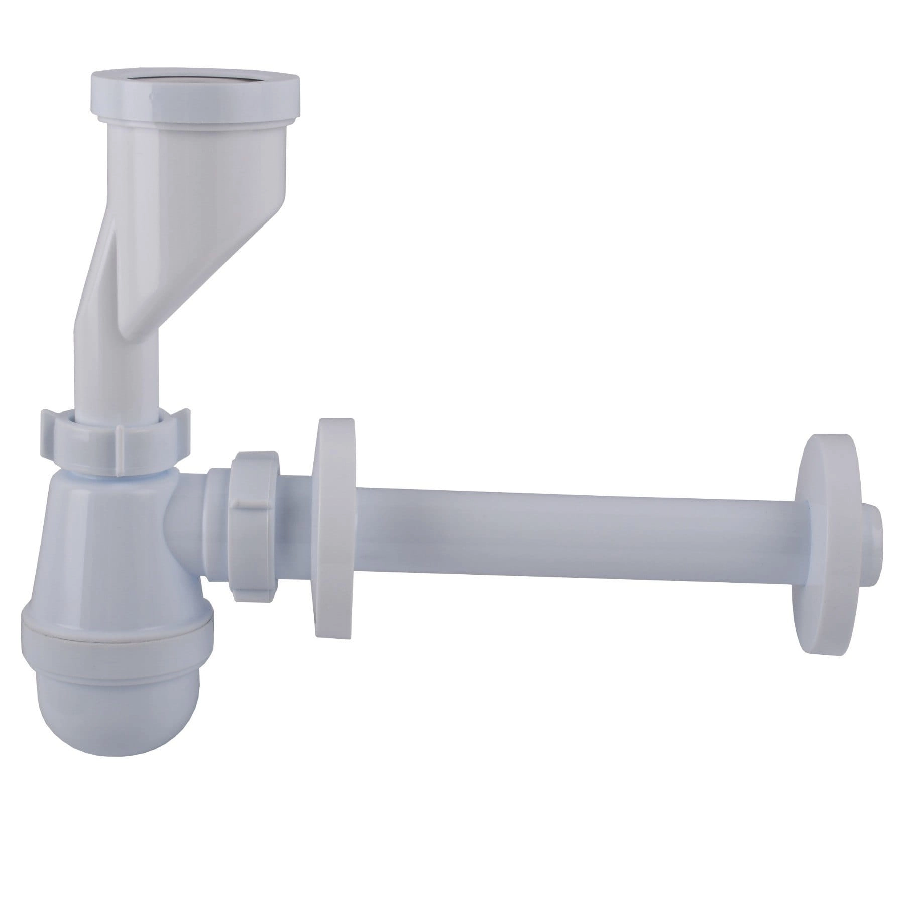 Сифон для писсуара Optimum 1 1/2″ пластик, белый