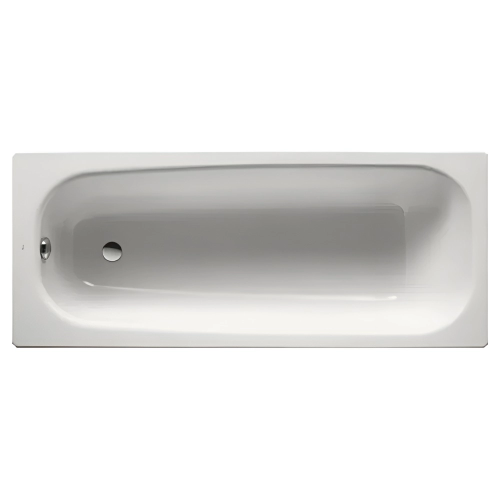 Ванна пристенная Roca Contesa 150x70 стальная, белая глянцевая (A236060000+A291021000)
