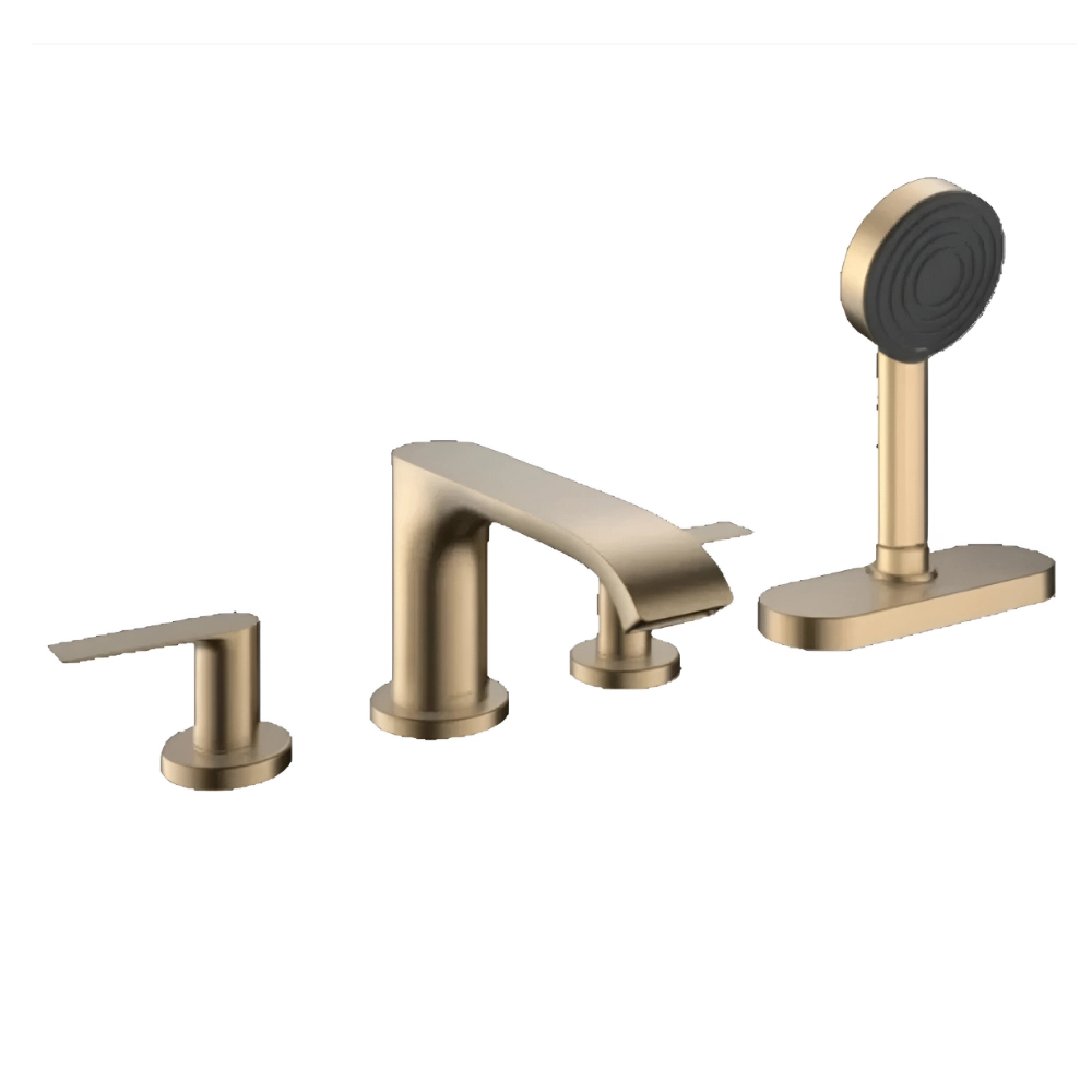 Смеситель для ванны Hansgrohe Vivenis двухрычажный, бронза матовый (75444140)