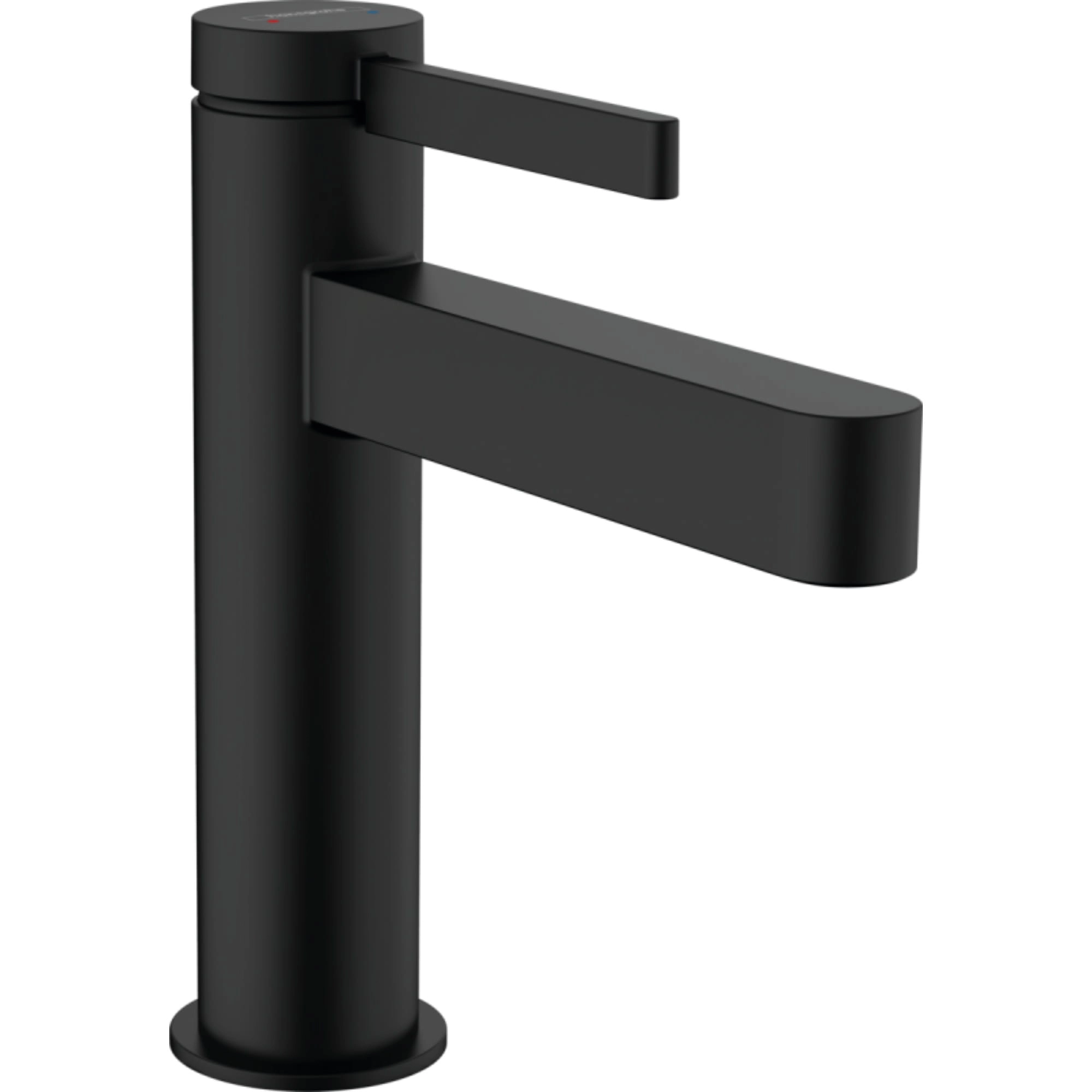 Смеситель для умывальника Hansgrohe Finoris однорычажный, черный матовый (76023670)