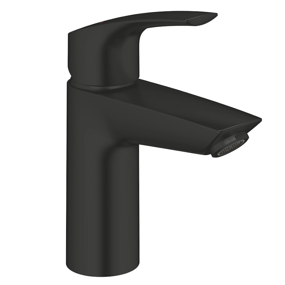 Смеситель для умывальника Grohe Eurosmart однорычажный, черный матовый (239222433)