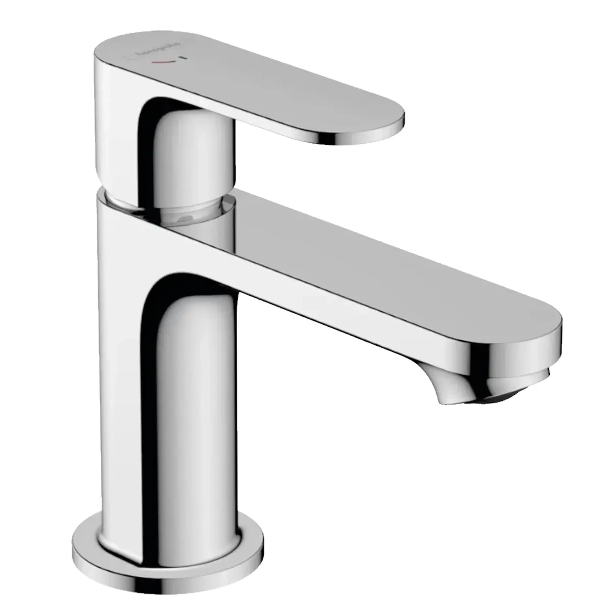 Смеситель для умывальника Hansgrohe Rebris S CoolStart EcoSmart+ однорычажный, хром (72586000)