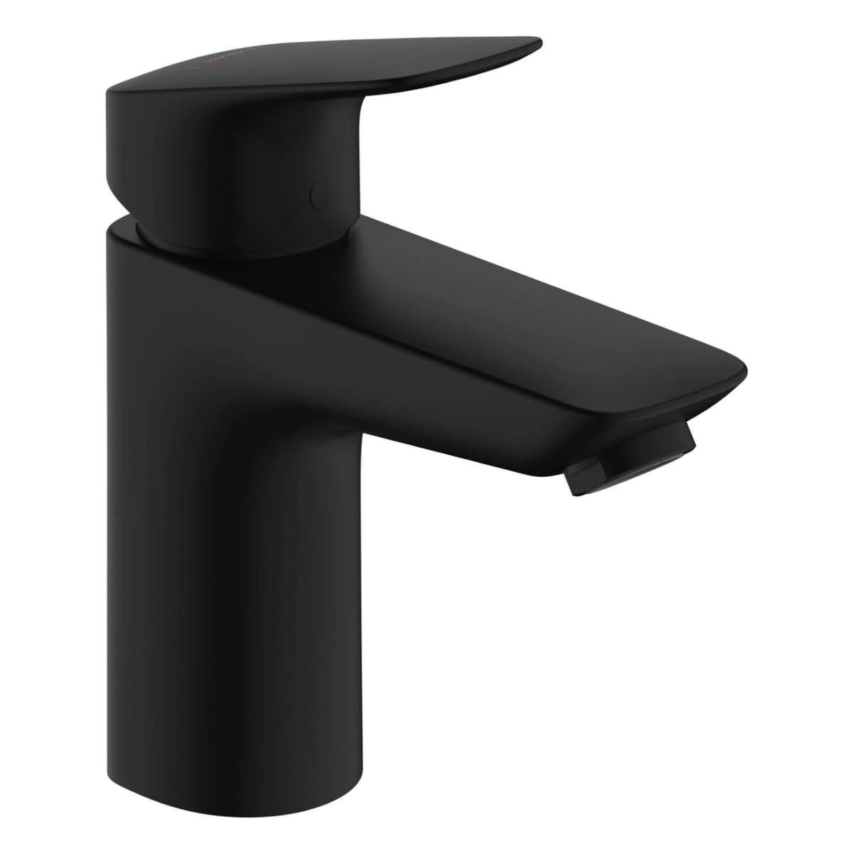 Смеситель для умывальника Hansgrohe Logis однорычажный, черный матовый (71107670)