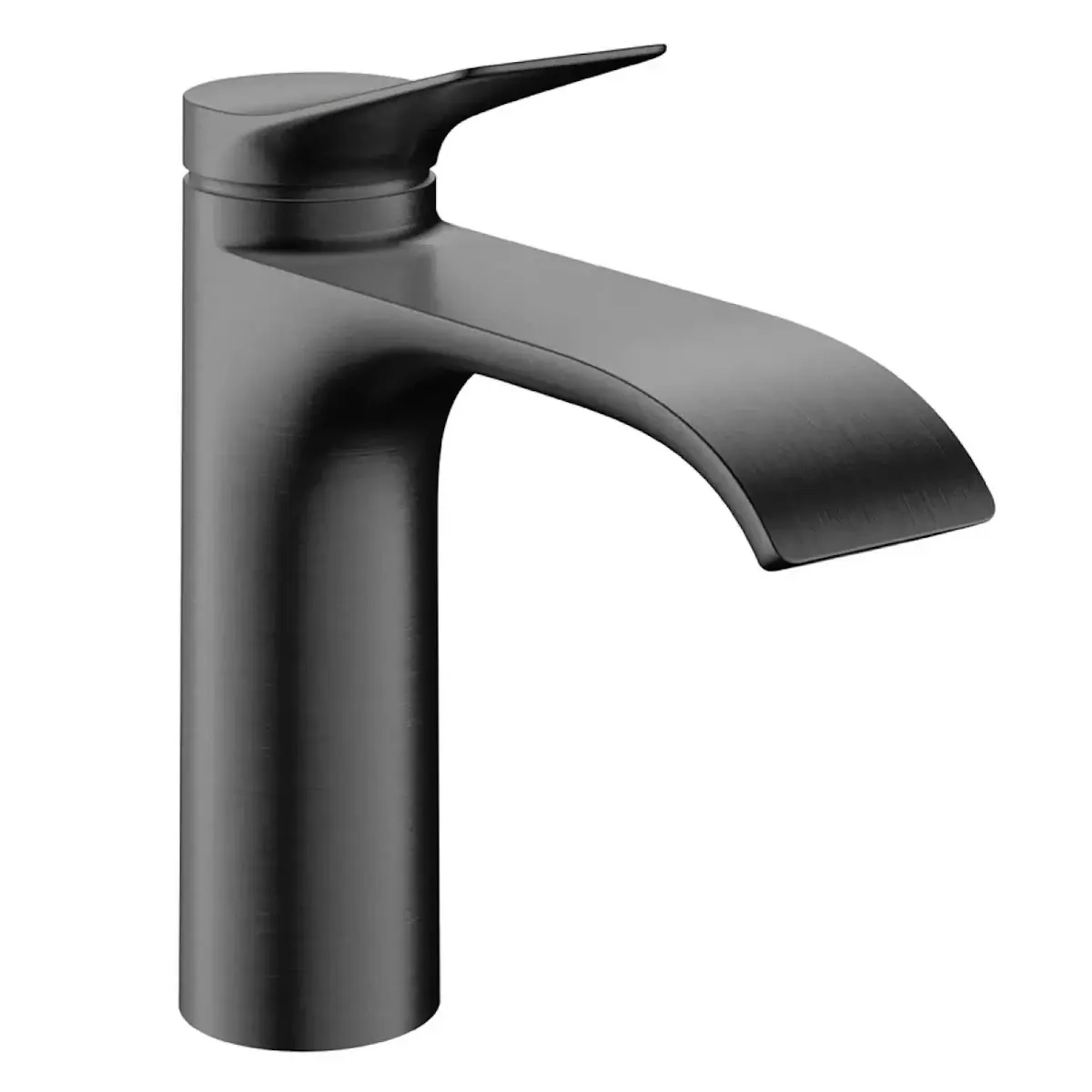 Смеситель для умывальника Hansgrohe Vivenis CoolStart однорычажный, черный матовый хром (75023340)