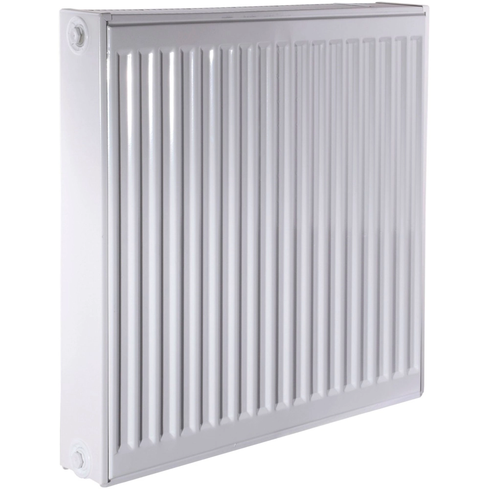 Стальной радиатор QUEEN THERM  600x600 тип 22, боковое подключение, белый
